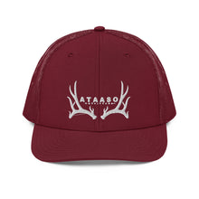 Load image into Gallery viewer, Ataaso Antler Snapback (White)