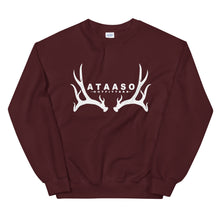 Load image into Gallery viewer, Ataaso Antler Crewneck (White)