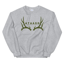 Load image into Gallery viewer, Ataaso Antler Crewneck (Green)