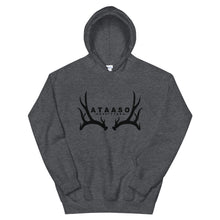 Load image into Gallery viewer, Ataaso Antler Hoodie (Black)