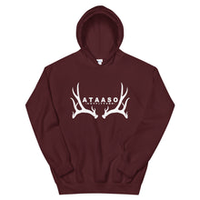 Load image into Gallery viewer, Ataaso Antler Hoodie (White)