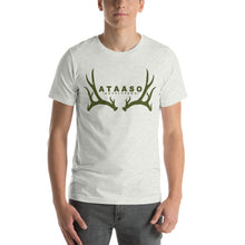 Load image into Gallery viewer, Ataaso Antler Shortsleeve Tshirt (Green)