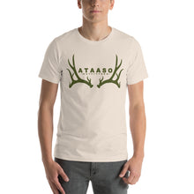 Load image into Gallery viewer, Ataaso Antler Shortsleeve Tshirt (Green)