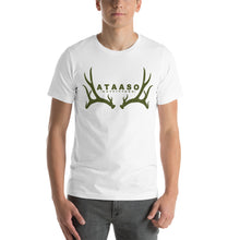 Load image into Gallery viewer, Ataaso Antler Shortsleeve Tshirt (Green)