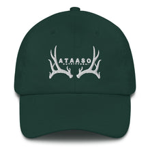 Load image into Gallery viewer, Ataaso Antler Dad Hat (White)
