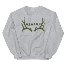 Load image into Gallery viewer, Ataaso Antler Crewneck (Green)
