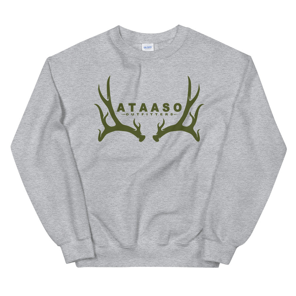 Ataaso Antler Crewneck (Green)